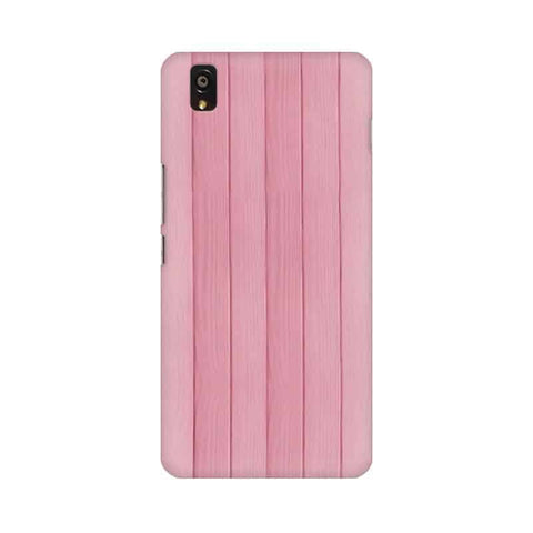 Pink Wood Mobile Cover For OnePlus X