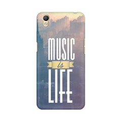 Music is Life Mobile Cover For Oppo A37