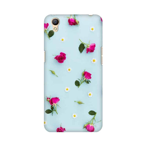 Floral Background Mobile Cover For Oppo A37