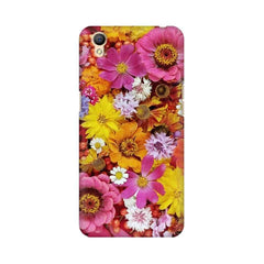 Colorful Flowers Background Mobile Cover For Oppo A37