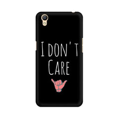 I Don't Care Mobile Cover For Oppo A37