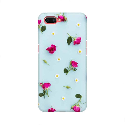 Floral Background Mobile Cover For Oppo A3s