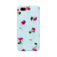 Floral Background Mobile Cover For Oppo A3s
