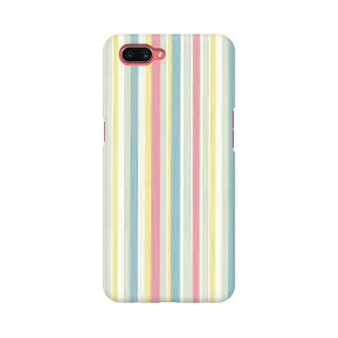 Pastel Lines Mobile Cover For Oppo A3s