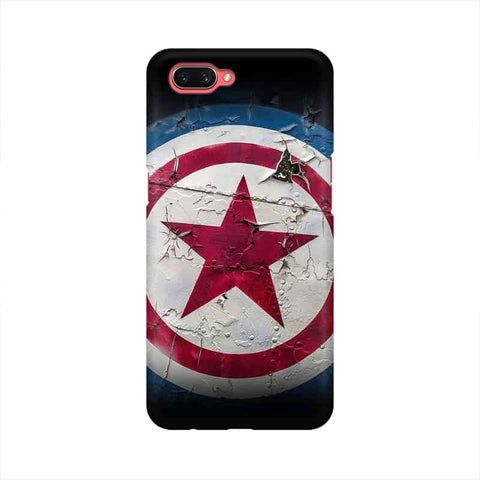 Captain America Mobile Cover For Oppo A3s