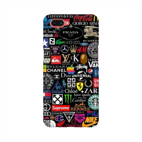 Brands Logo's Mobile Cover For Oppo A3s