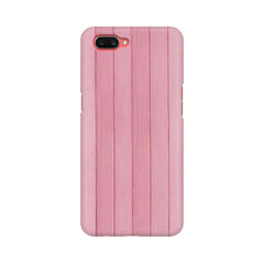 Pink Wood Mobile Cover For Oppo A3s