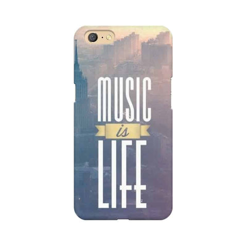 Music is Life Mobile Cover For Oppo A71