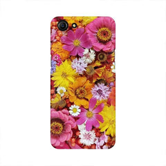 Colorful Flowers Background Mobile Cover For Oppo A83