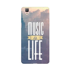 Music is Life Mobile Cover For Oppo F1 Plus