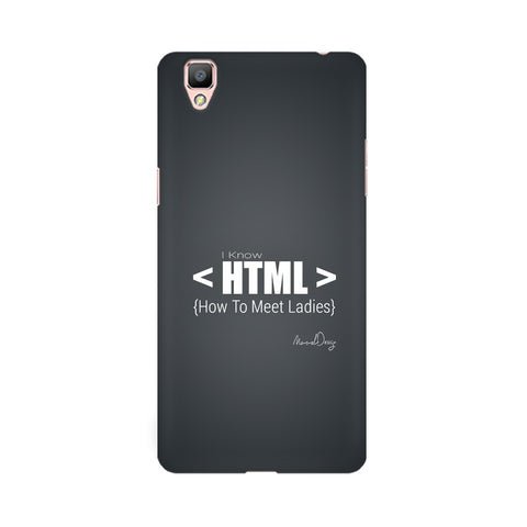HTML Mobile Cover For Oppo F1 Plus