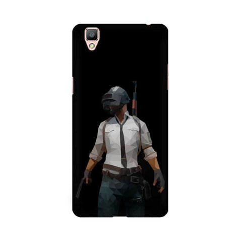 PUBG Printed Mobile Cover For Oppo F1 Plus