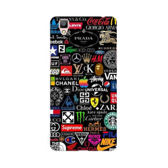 Brands Logo's Mobile Cover For Oppo F1 Plus