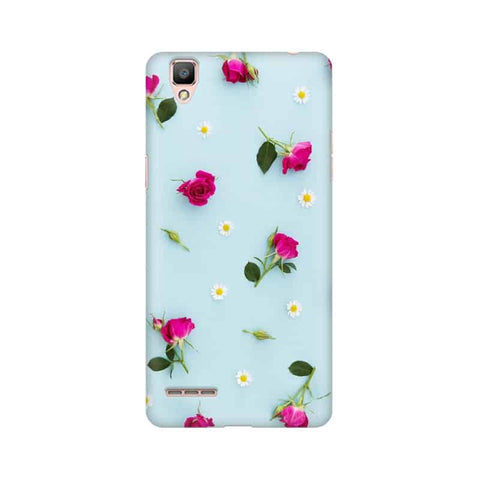 Floral Background Mobile Cover For Oppo F1