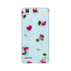 Floral Background Mobile Cover For Oppo F1