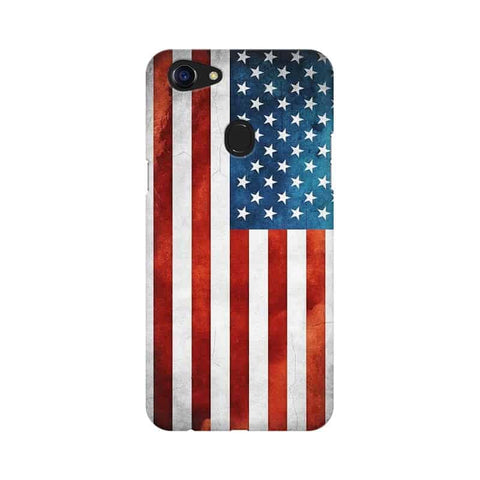 USA Flag Mobile Cover For Oppo F5