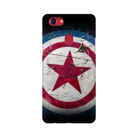 Captain America Mobile Cover For Oppo F7