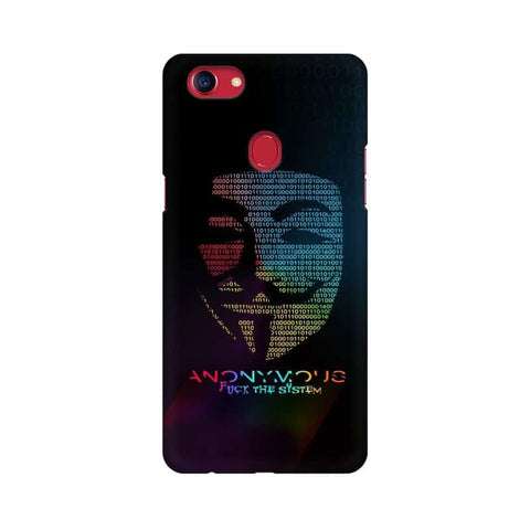Anon Hackers Mobile Cover For Oppo F7