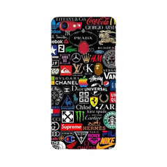 Brands Logo's Mobile Cover For Oppo F7