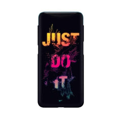 Just Do it Mobile Cover For Oppo Find X