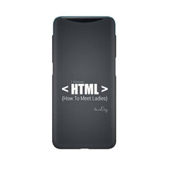 HTML Mobile Cover For Oppo Find X