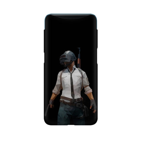PUBG Printed Mobile Cover For Oppo Find X