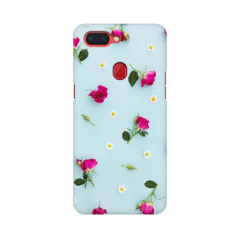 Floral Background Mobile Cover For Oppo R15 Pro