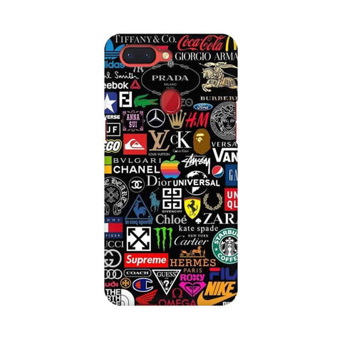 Brands Logo's Mobile Cover For Oppo R15 Pro