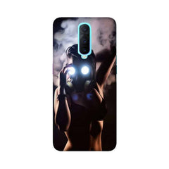 Gas Mask Girl Mobile Cover For Oppo R17 Pro