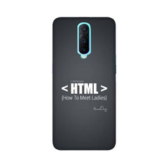 HTML Mobile Cover For Oppo R17 Pro