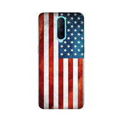 USA Flag Mobile Cover For Oppo R17 Pro