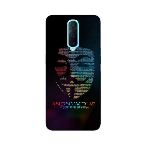 Anon Hackers Mobile Cover For Oppo R17 Pro