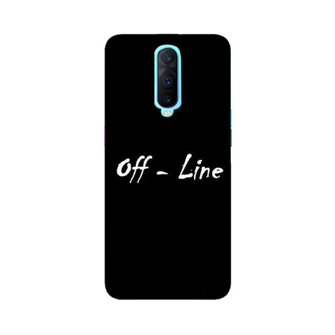 off-Line Wallpaper Mobile Cover For Oppo R17 Pro