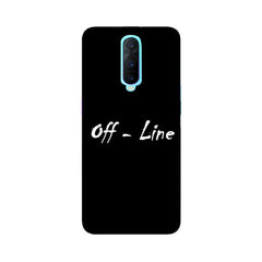 off-Line Wallpaper Mobile Cover For Oppo R17 Pro