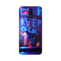 Keep Calm And EDM Mobile Cover For Oppo R17