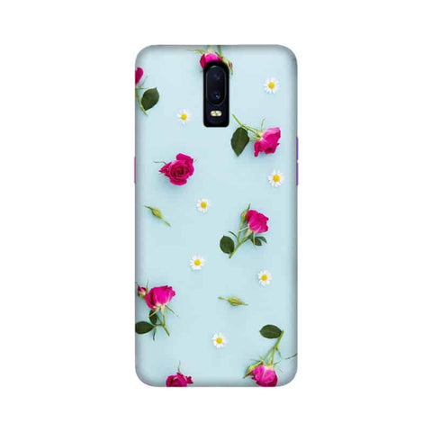 Floral Background Mobile Cover For Oppo R17