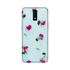 Floral Background Mobile Cover For Oppo R17