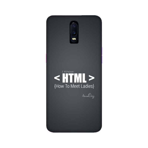 HTML Mobile Cover For Oppo R17