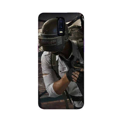 Gaming Soldier Mobile Cover For Oppo R17
