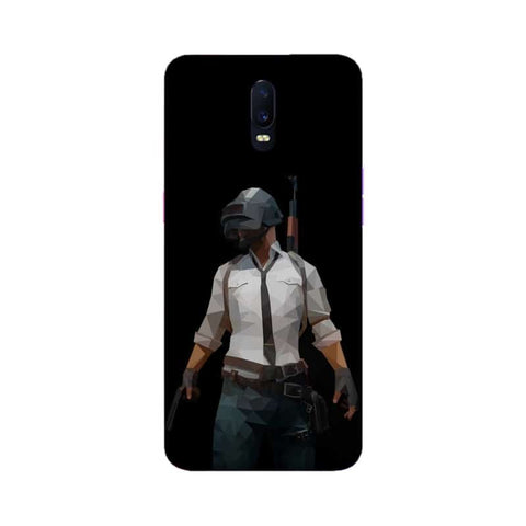 PUBG Printed Mobile Cover For Oppo R17