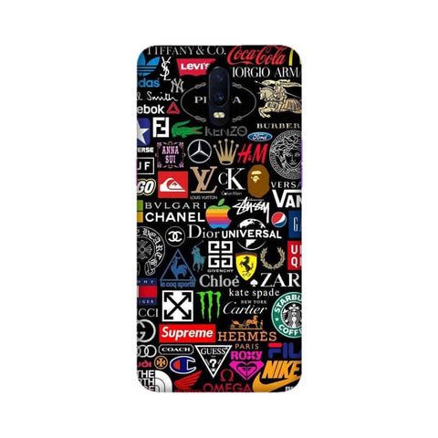Brands Logo's Mobile Cover For Oppo R17