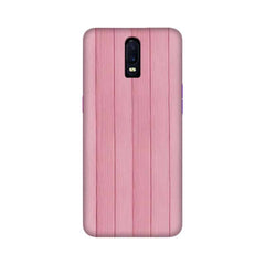 Pink Wood Mobile Cover For Oppo R17