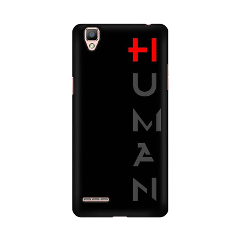 Human Mobile Cover For Oppo R9