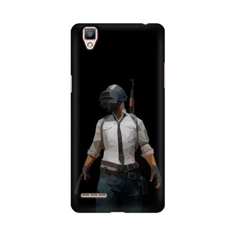 PUBG Printed Mobile Cover For Oppo R9
