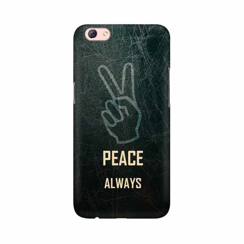 Always Peace Mobile Cover For Oppo R9s