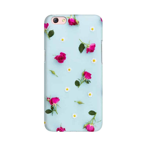 Floral Background Mobile Cover For Oppo R9s