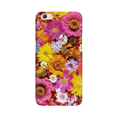 Colorful Flowers Background Mobile Cover For Oppo R9s