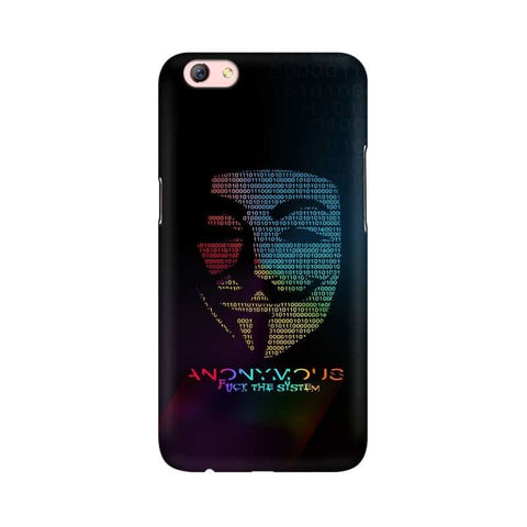 Anon Hackers Mobile Cover For Oppo R9s