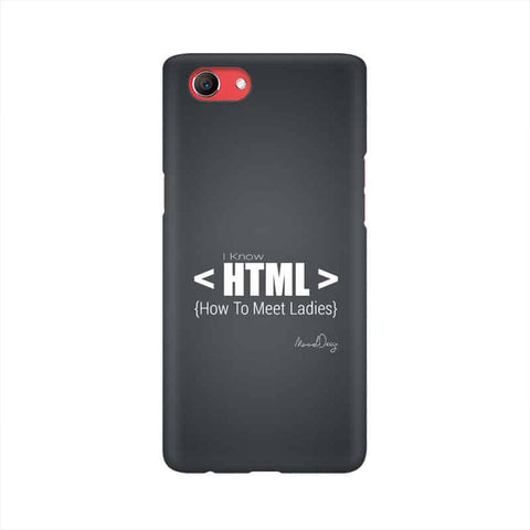 HTML Mobile Cover For Oppo Realme 1