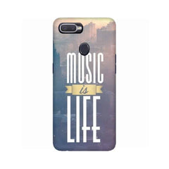 Music is Life Mobile Cover For Realme 2 Pro